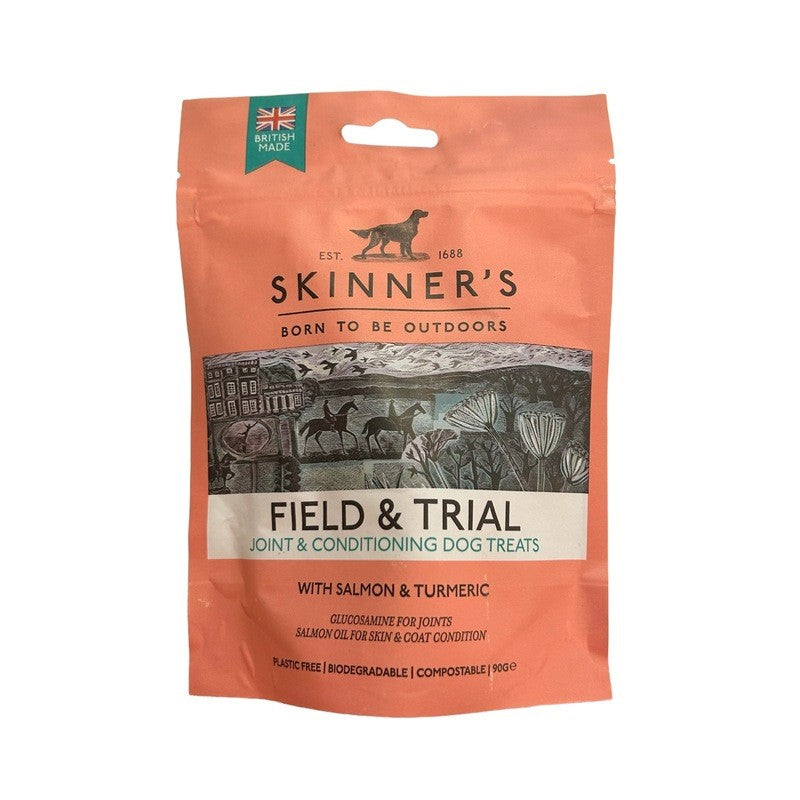 Skinners Salmon & Turmeric Joint & Conditioning Dog Treats 90g