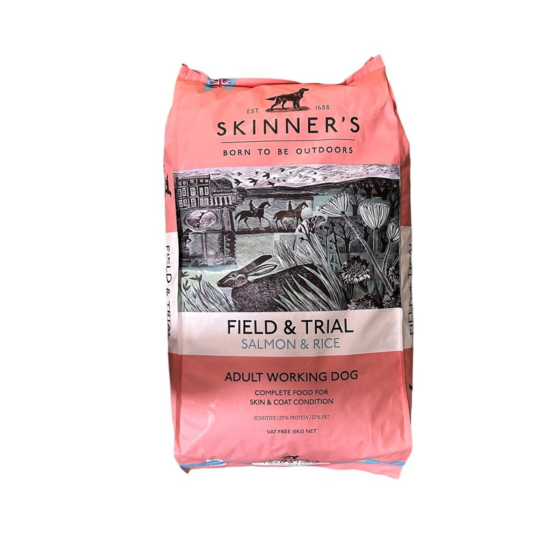Skinners Salmon & Rice Adult Working Dog Food 15Kg