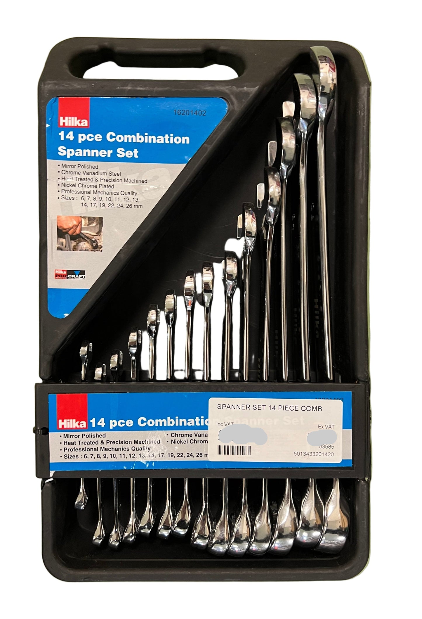 Hilka 14 Piece Combination Spanner Set