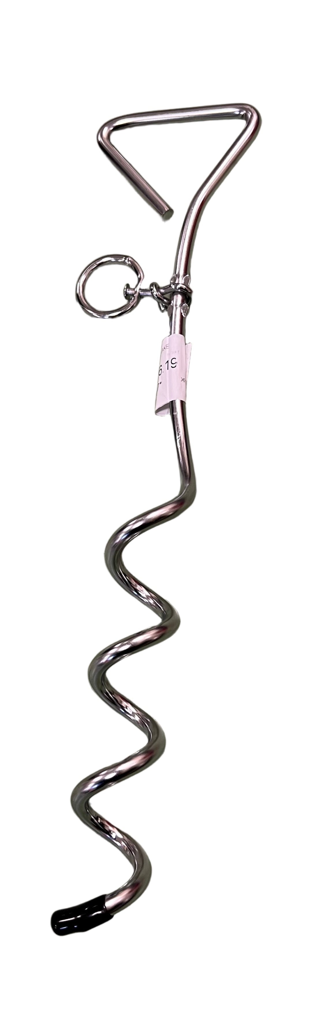 Spiral Tie Out Stake Dog Secure