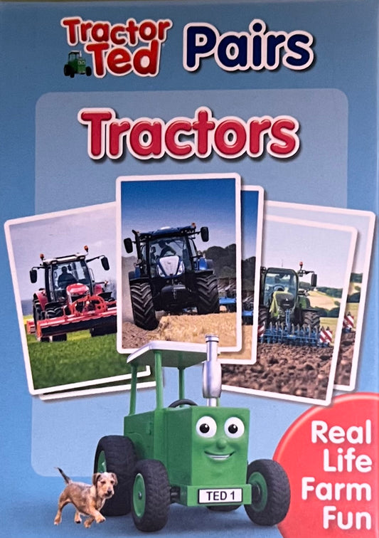 Tractor Ted Tractors Pairs Card Game