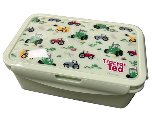 Tractor Ted Farm Machines Lunch Box Container