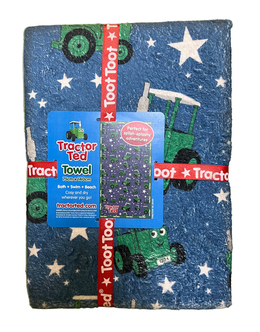 Tractor Ted Towel 75cm x 140cm Bath Swim Beach