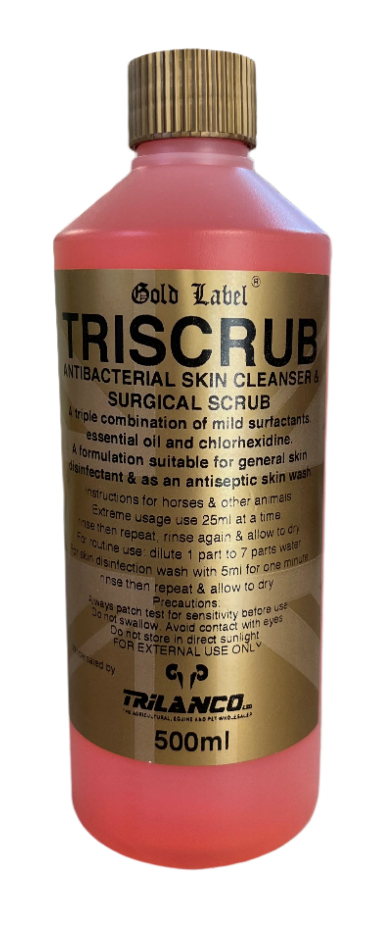 Gold Label Triscrub Antibacterial Skin Cleanser & Surgical Scrub