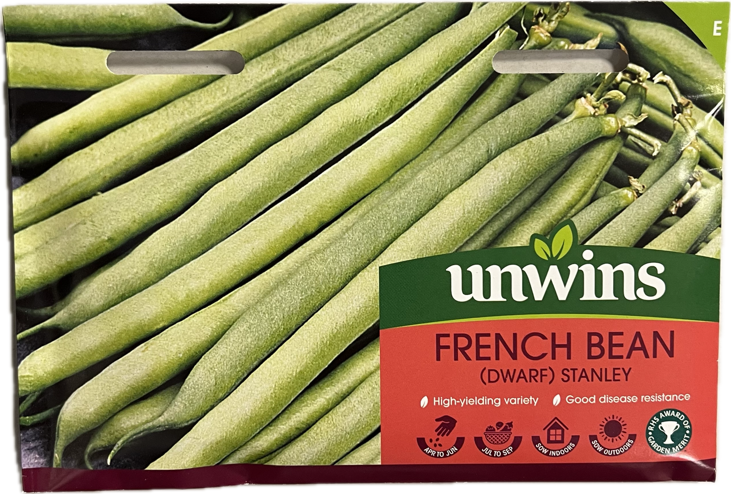 Unwins French Bean (Dwarf) Stanley – Vegetable Seeds