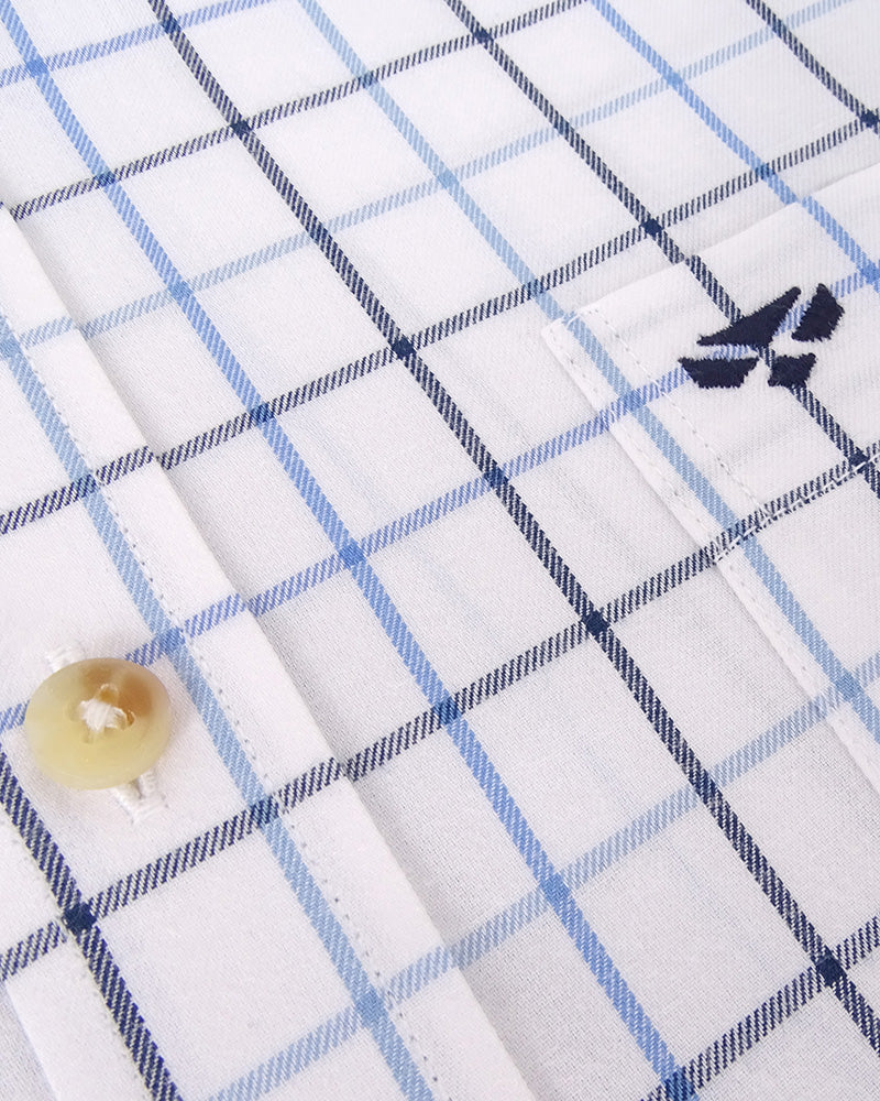 Hoggs Viscount Premier Tattersall Shirt