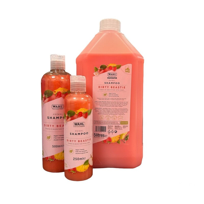 Wahl Dirty Beastie Shampoo Designed For Use On Dirty, Thick Or Matted Coats.
