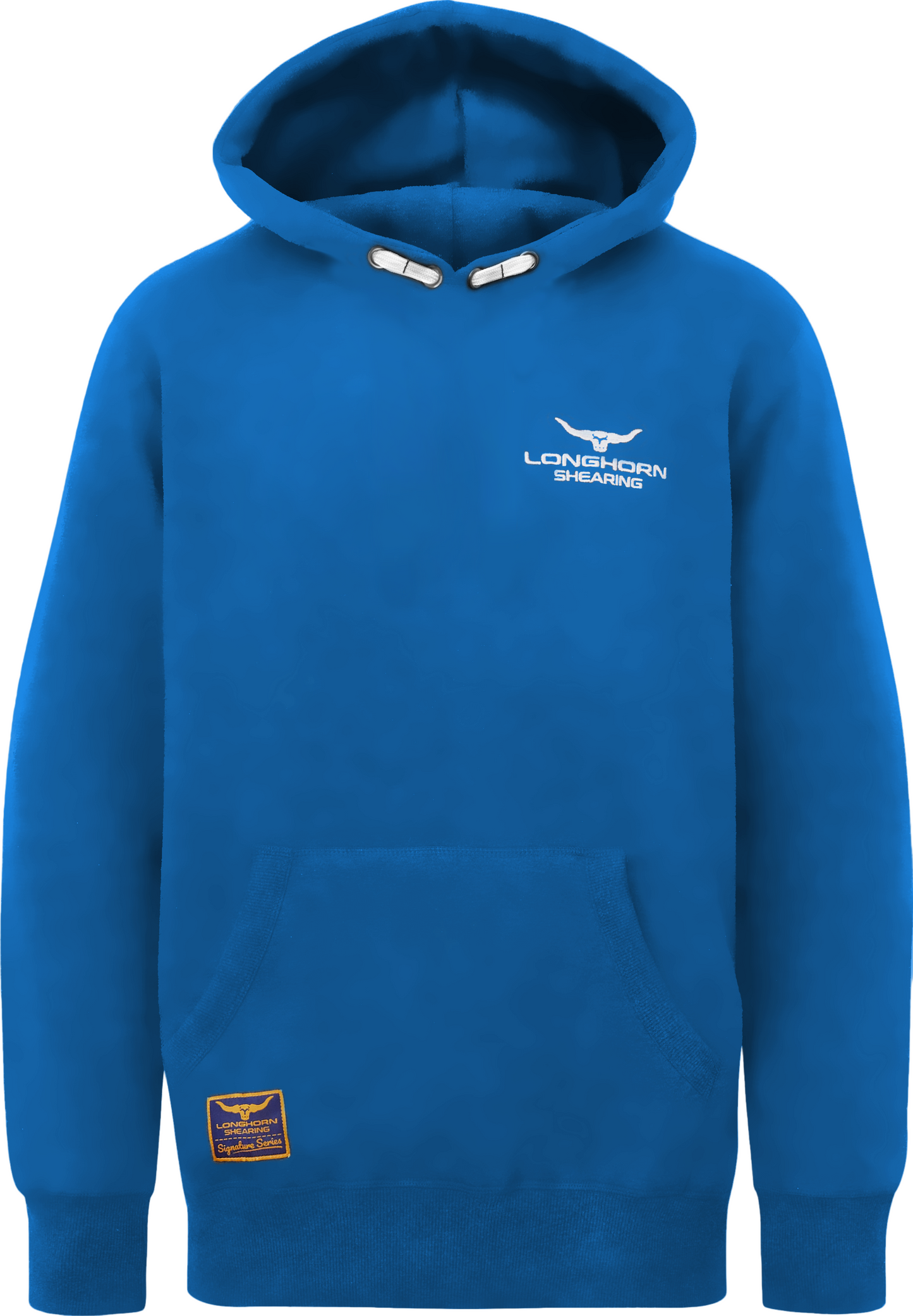 Longhorn Shearing Kids Signature Series Hoodie Royal Blue