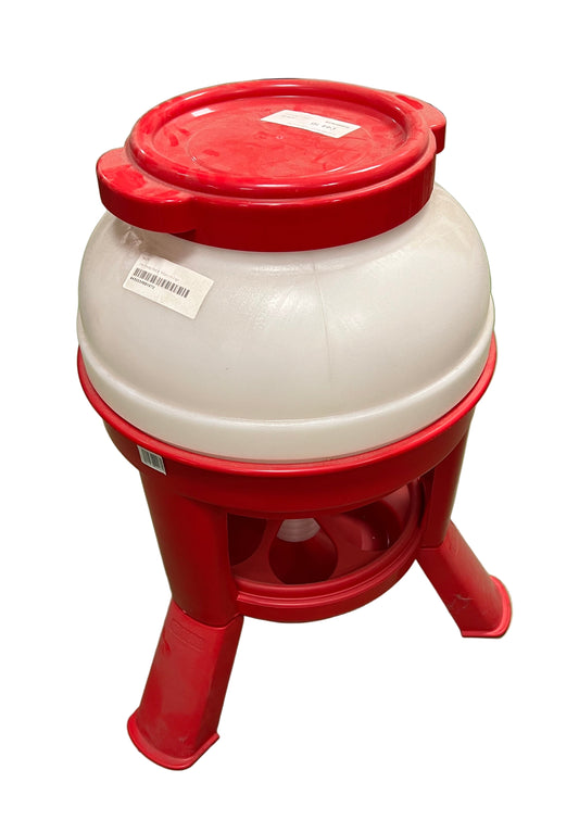 20 Litre Poultry Feeder With Legs Chicken Wild Birds