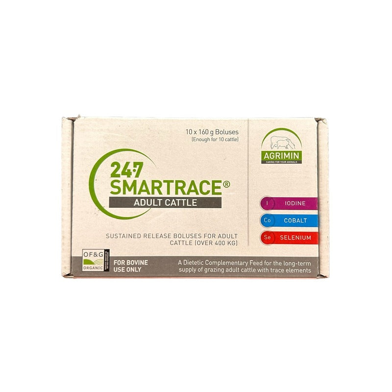 24-7 Smartrace Cattle Bolus 10 Doses