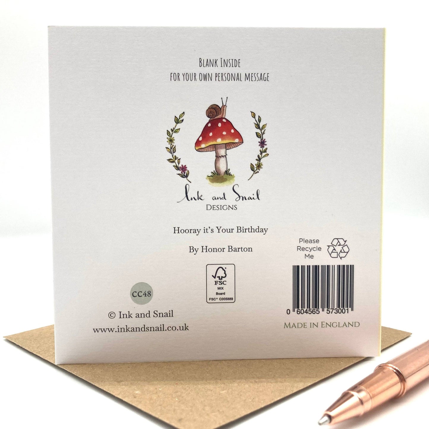 Birthday Card - Hooray it’s your Birthday