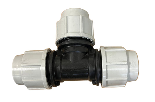 Plasson 90° Equal Tee 7040 Various Sizes