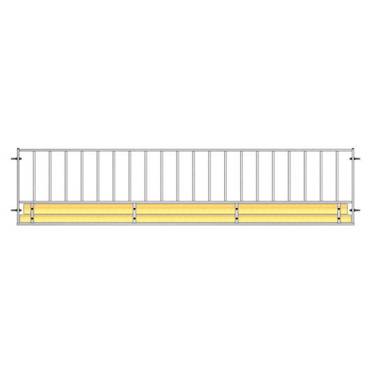 Ritchie 3m Vertical Rail Sheep Feed Barrier