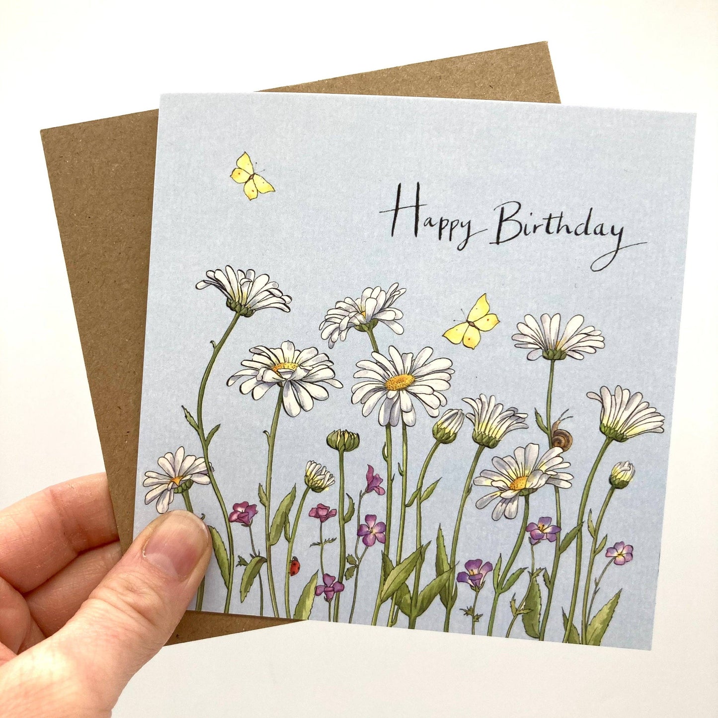 Birthday Card - Daisy