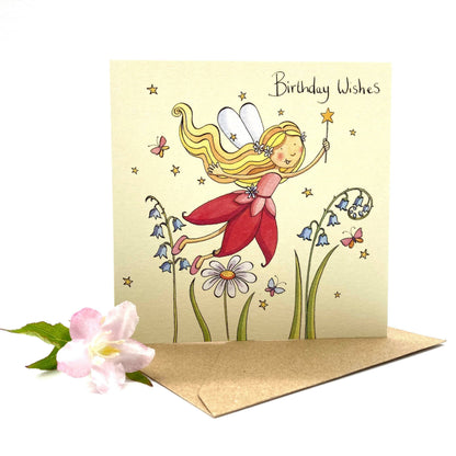Birthday Card - Fairy Wishes