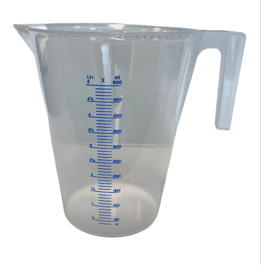TM Measuring Jugs Clear Various Sizes 2L 3L 5L