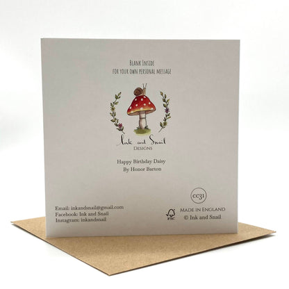 Birthday Card - Daisy