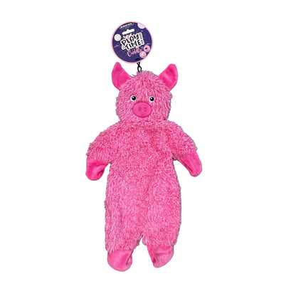 Ancol Plush Time Silent Unfilled Assorted Dog Toy