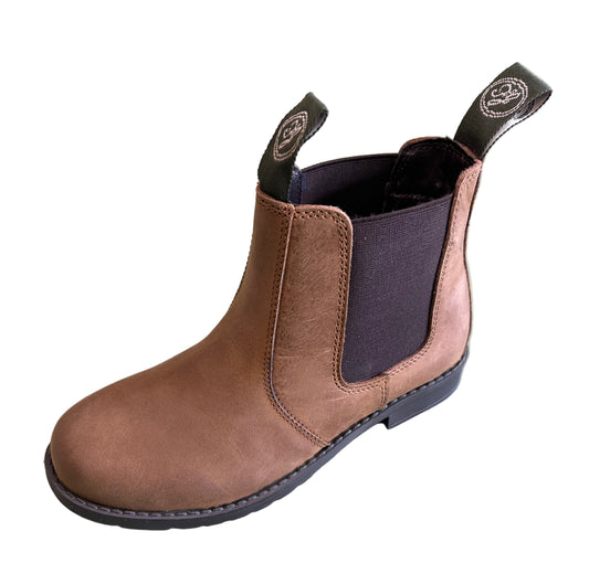 Frank James Ascot Junior Leather Brown Boots