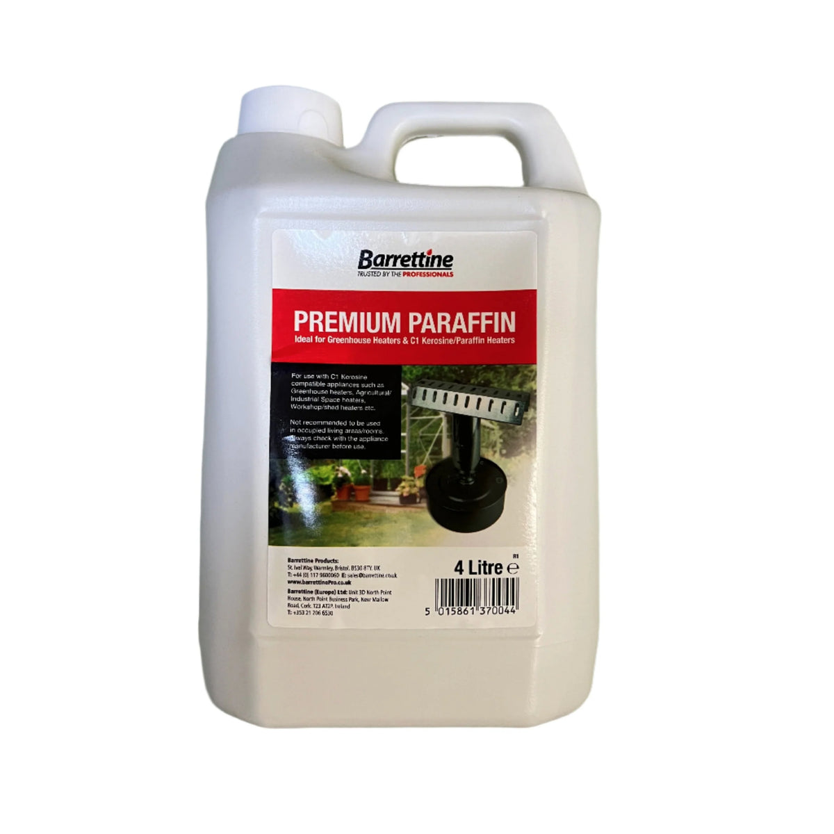 Barrettine Premium Paraffin 4 Litre