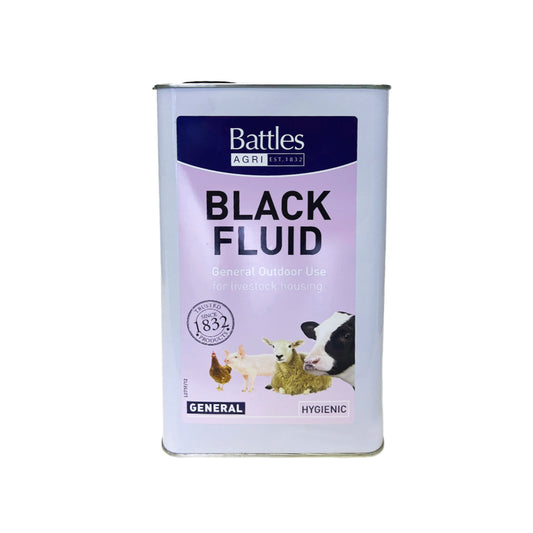 Battles Black Fluid General Outdoor Livestock Housing Fluid 5L