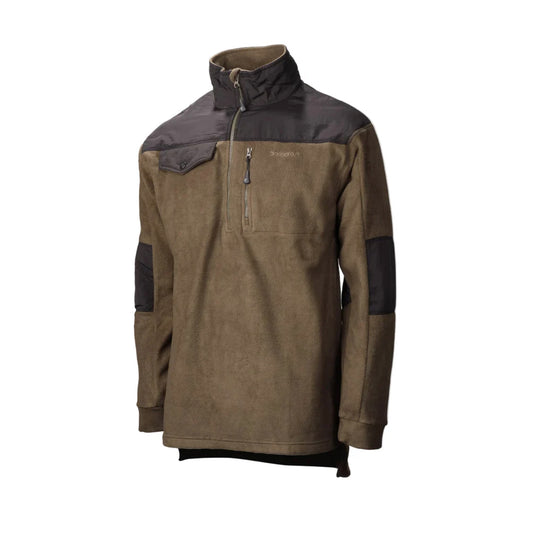 Betacraft Workwear Quest Fleece 1/2 Zip Top Olive