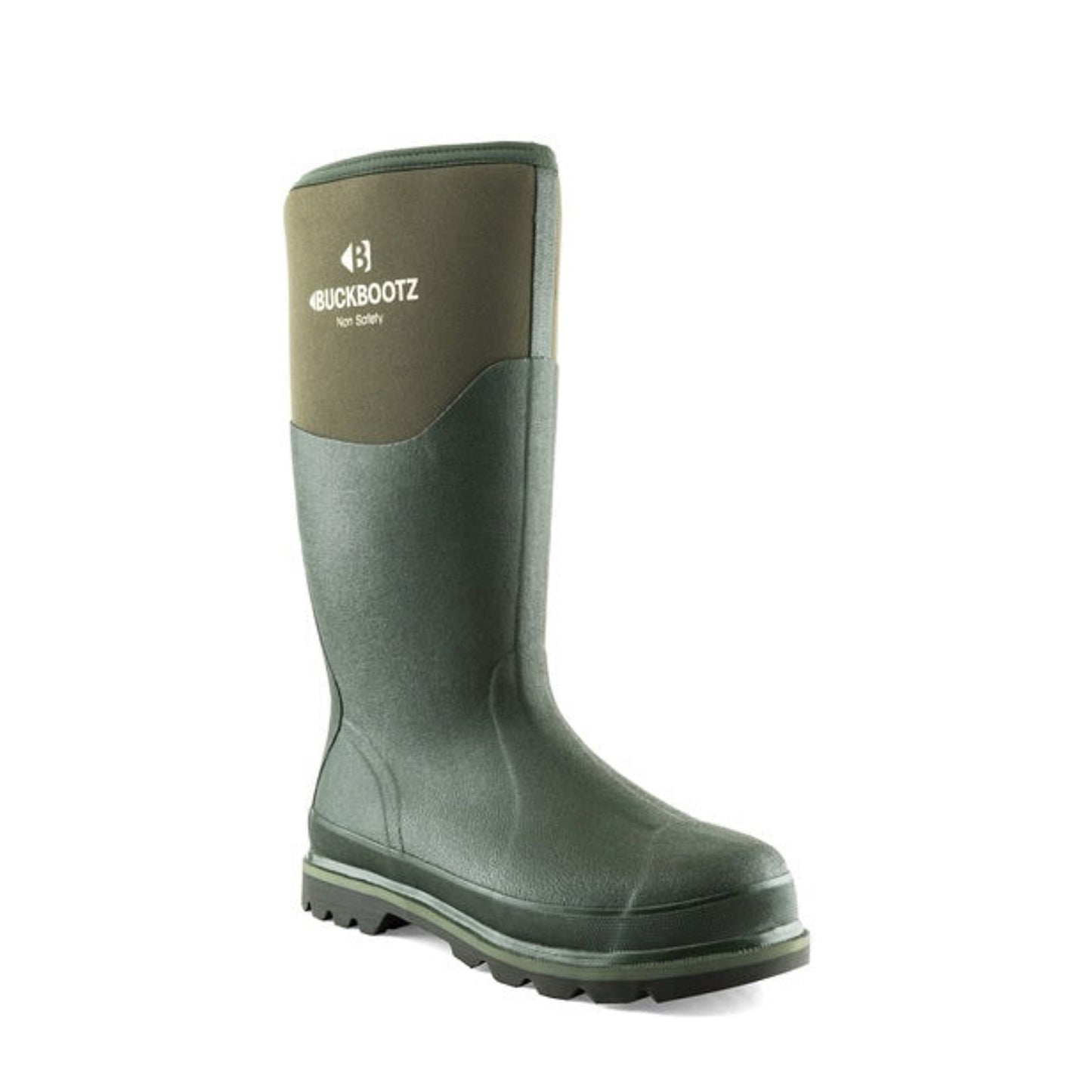 Buckbootz BBZ5020 Green Non-Safety Wellington Boots