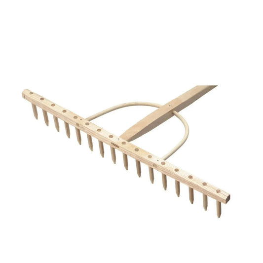 Bulldog 16 Tooth Wooden Hay Rake 70 Inch