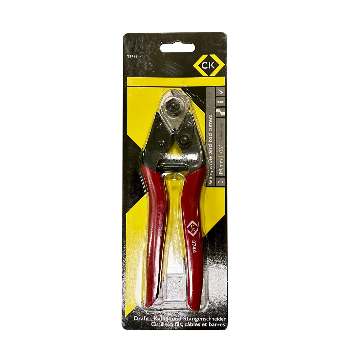 C.K Wire Cable & Rod Cutters 190mm