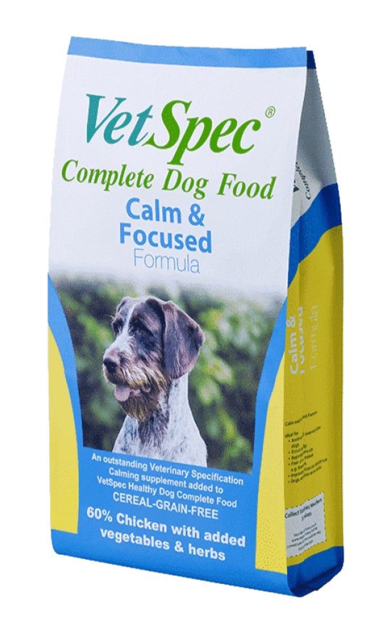 Vetspec Calm & Focused Formula Dog Food 12kg