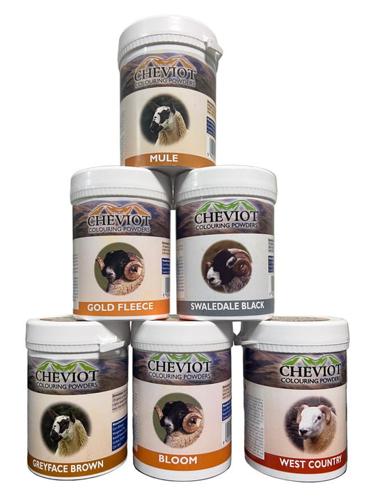 Cheviot Sheep Colouring Powder Various Colours