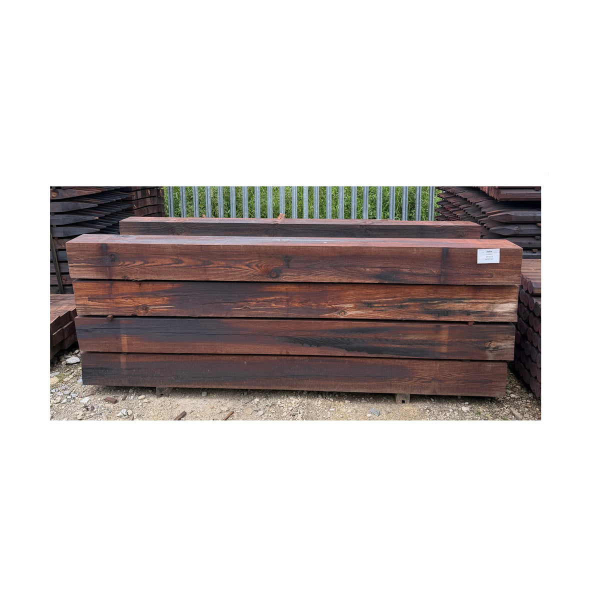 Creosote Gate Post 8ft Various Sizes