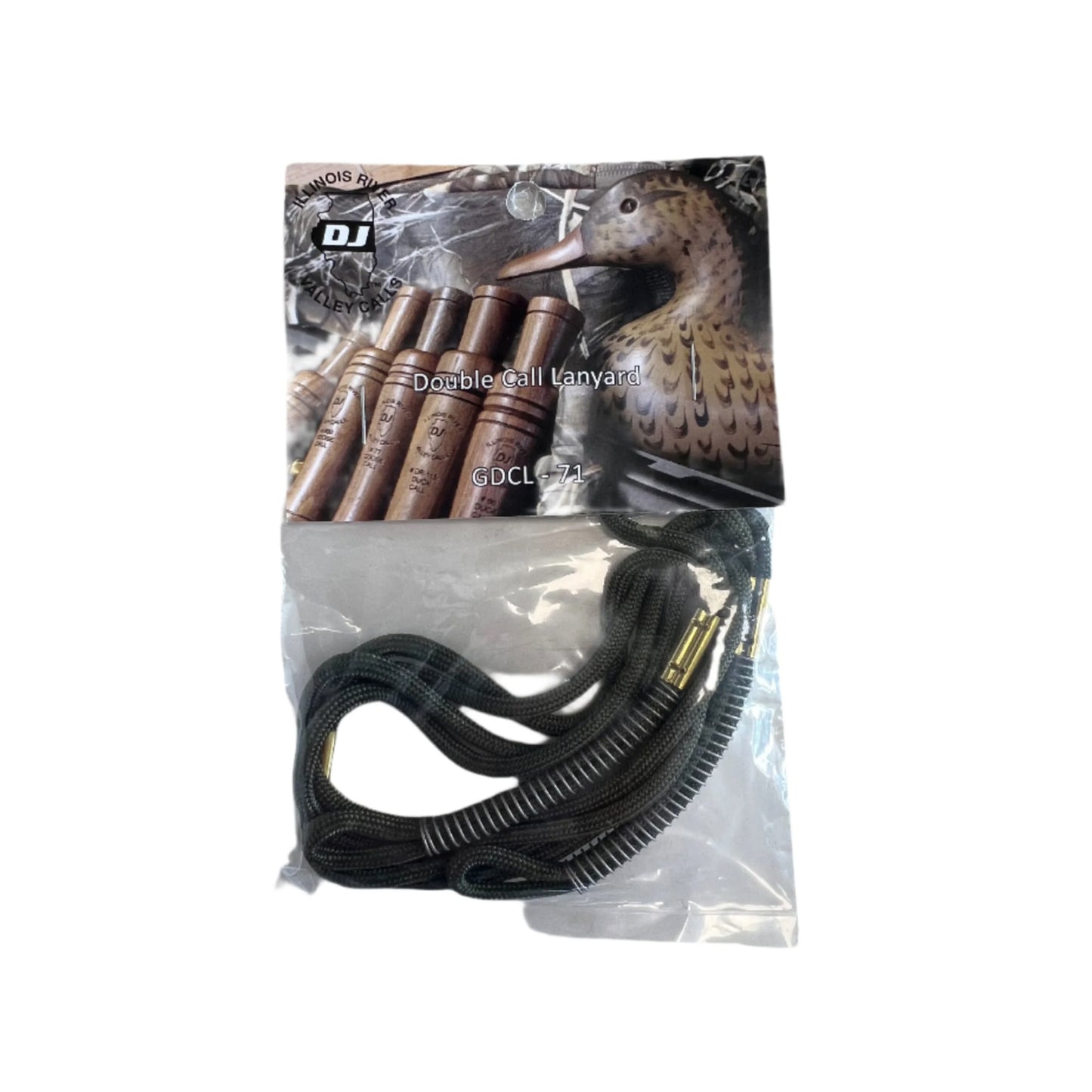 DJ Illinois River Valley Double Call Lanyard