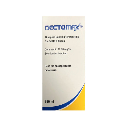 Dectomax 10mg/ml Doramectin Injection for Cattle & Sheep 250ml