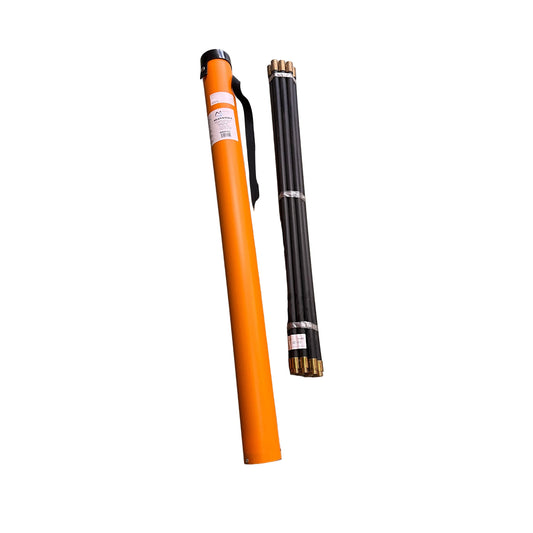 Drain Master 30FT Drain Clearing Set With Rods & Tools