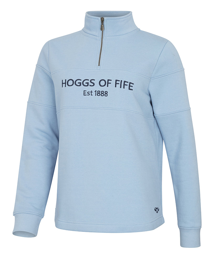 Hoggs Dumfries Ladies 1/4 Zip Sweatshirt