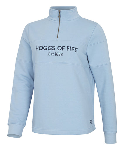 Hoggs Dumfries Ladies 1/4 Zip Sweatshirt