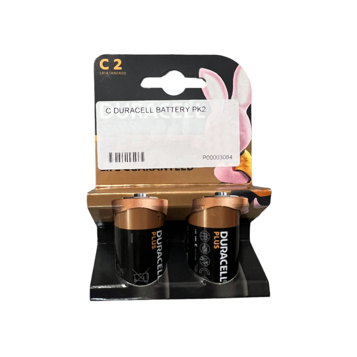 Duracell Plus C2 LR14 Battery 2 Pack