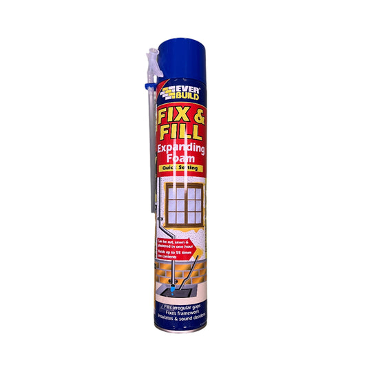 Everbuild Fix & Fill Expanding Foam Quick Setting 500ml