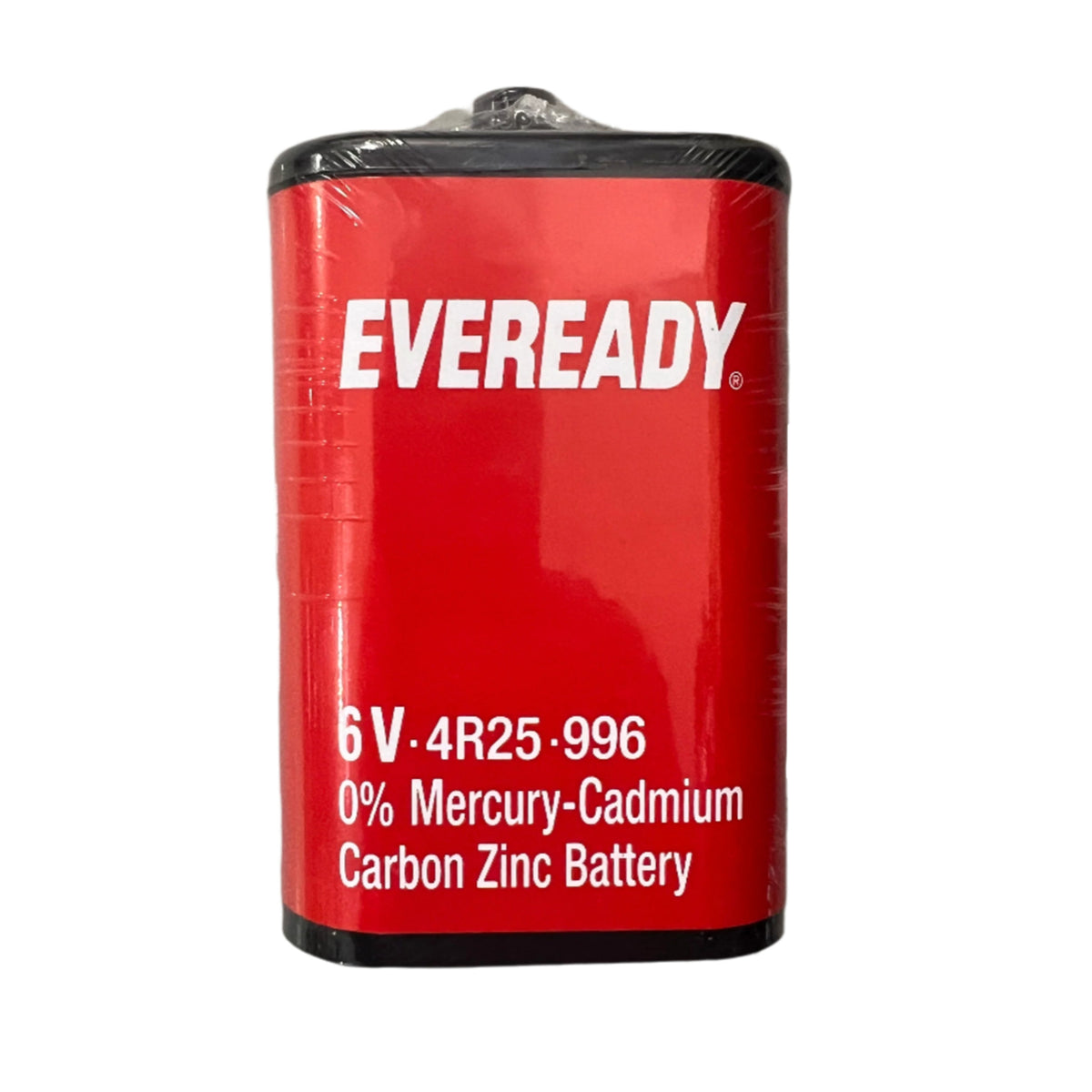 Eveready 6V 4R25 996 Carbon Zinc Battery