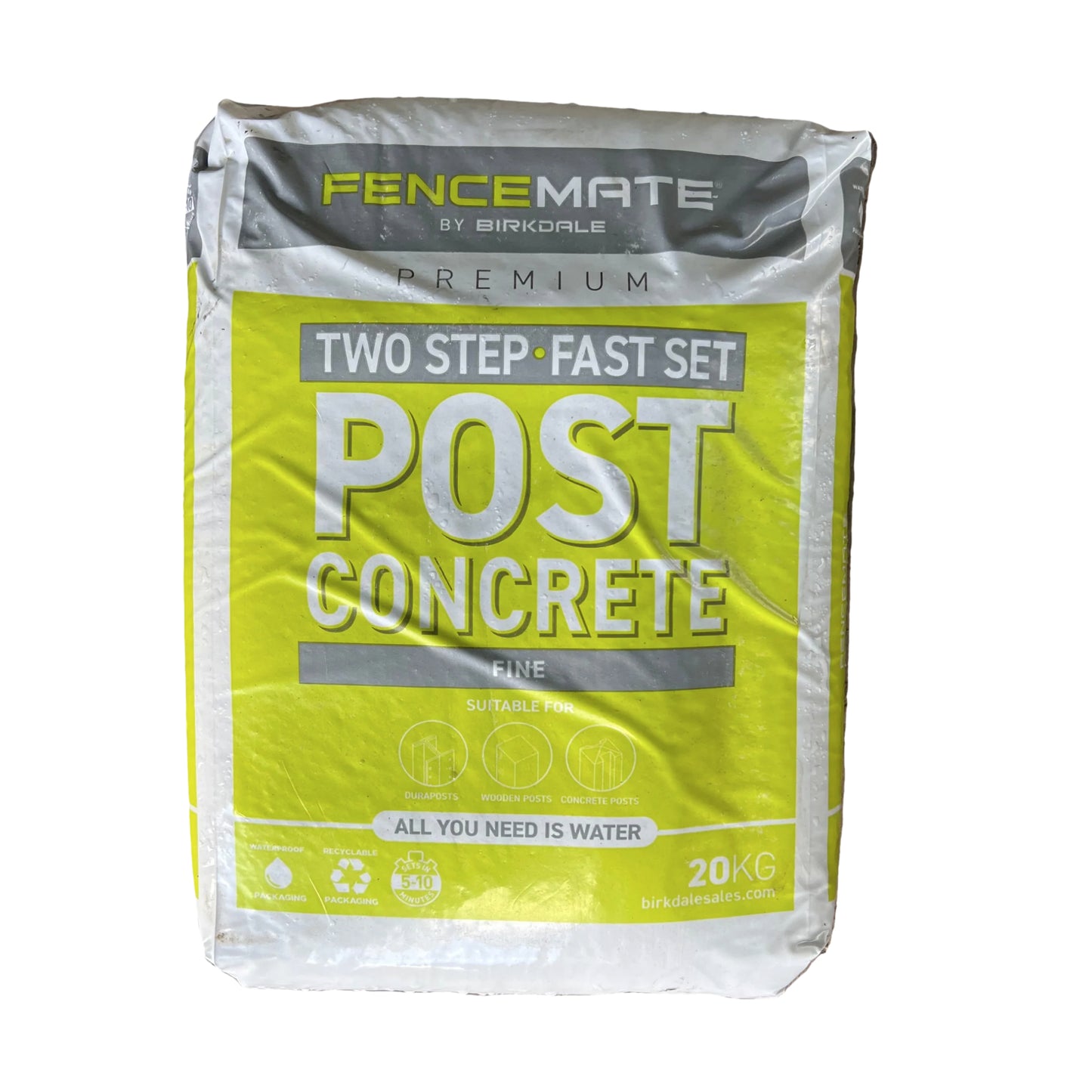 Fencemate Two Step Fast Set Post Concrete 20kg