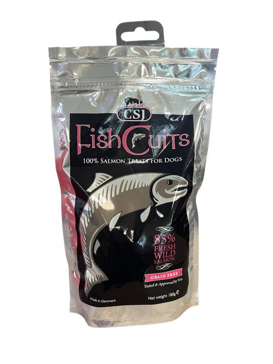 Fish Cuits 100% Salmon Grain Free Treats For Dogs