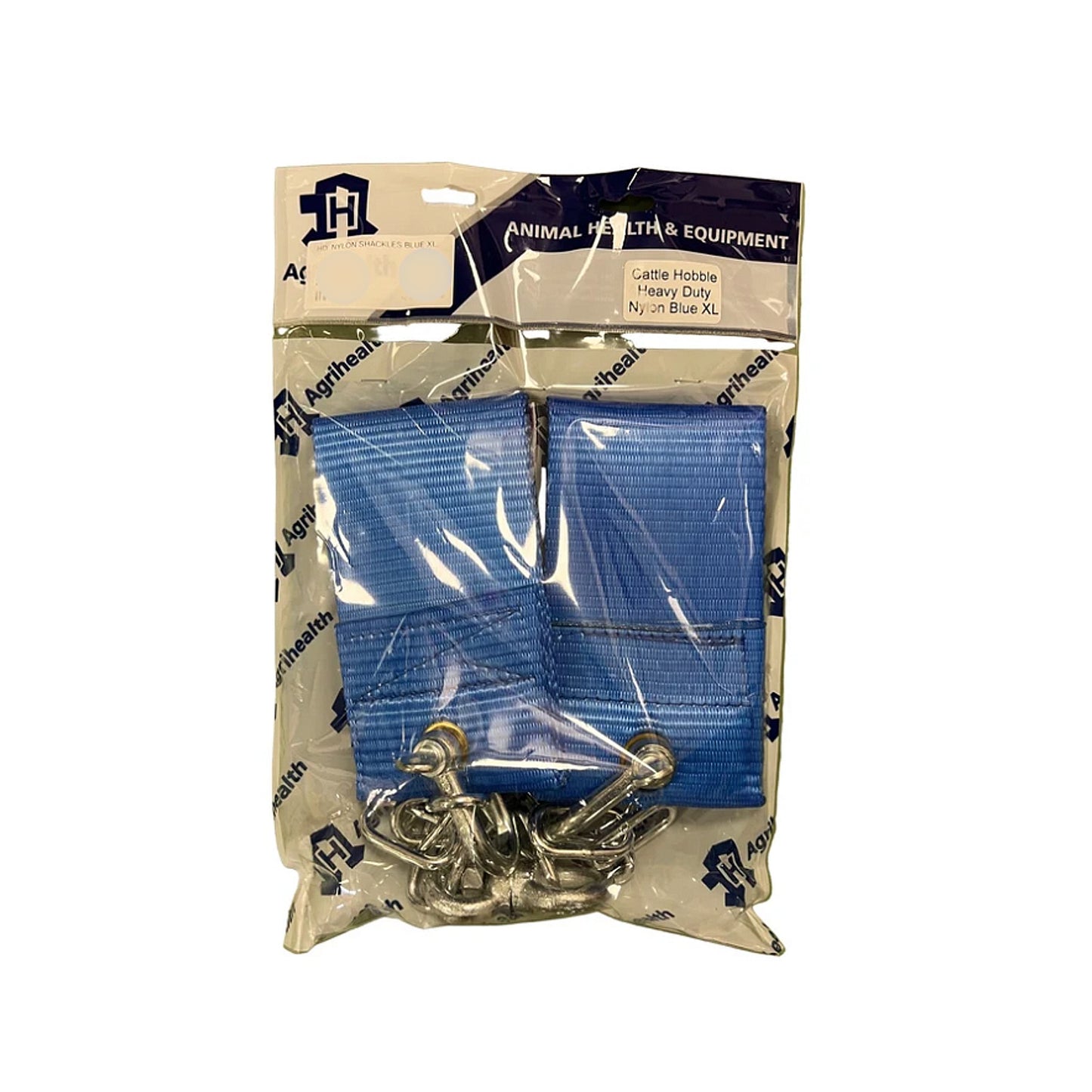 HD Cattle Hobble Nylon Shackles Blue Heavy Duty