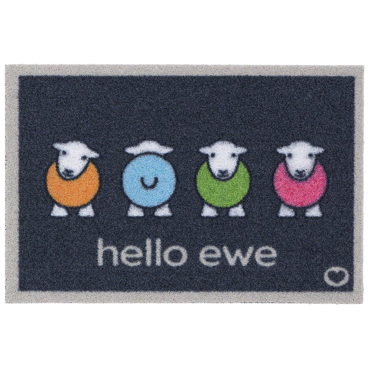 Herdy Hug Rug Hello Ewe 65x85cm Mat