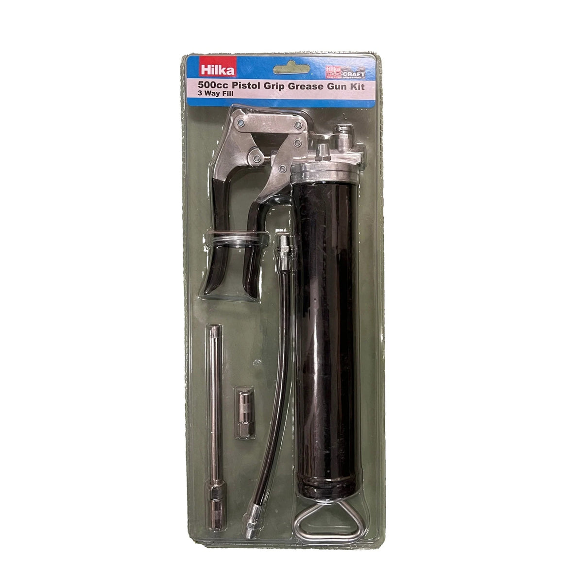 Hilka 500cc Pistol Grease Gun Kit