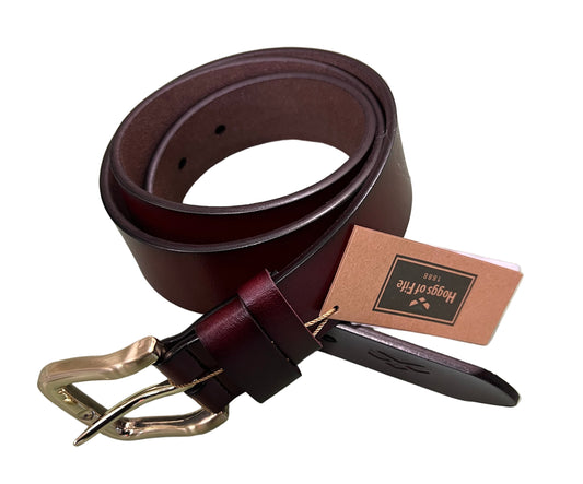 Hoggs Of Fife Brown Leather Belt