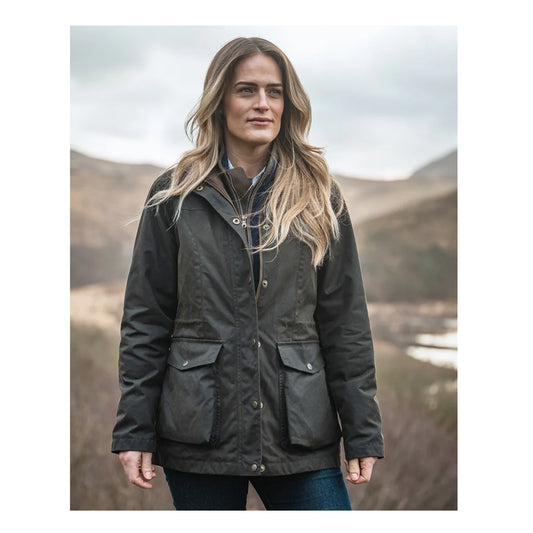 Hoggs Caledonia Ladies Waxed Jacket