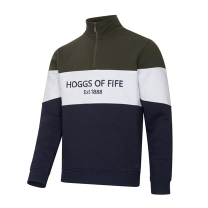 Hoggs Of Fife Dumfries 1888 Gents 1/4 Zip Sweatshirt