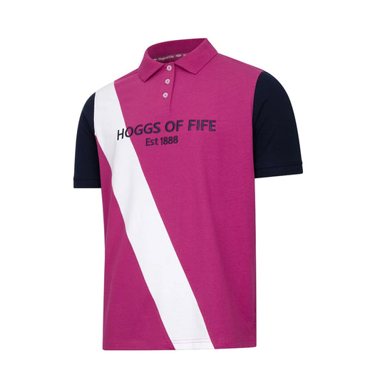 Hoggs of Fife Ladies Abbey Sash Jersey Polo Shirt