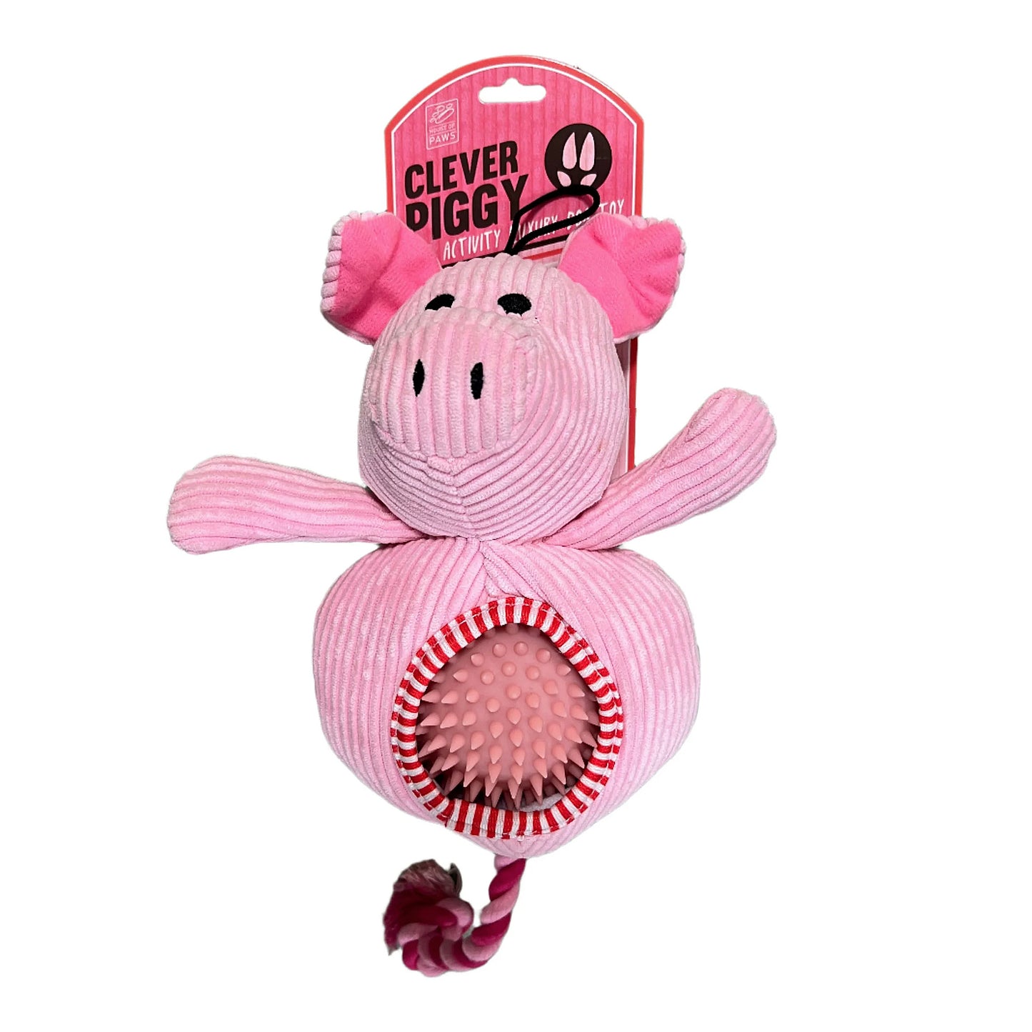 Clever Piggy Duel Activity Luxury Dog Toy